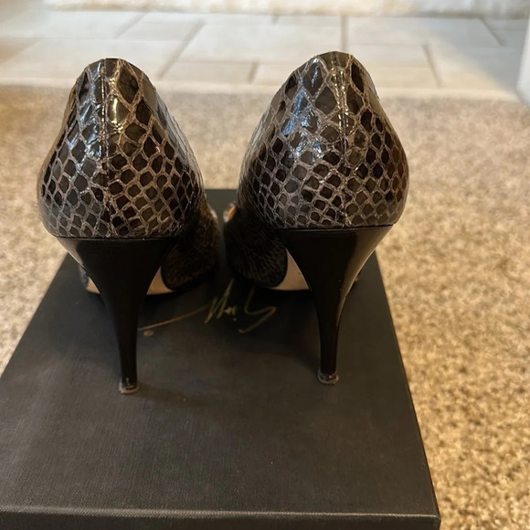 Giuseppe Zanotti Vero Cuoio Snakeskin Pumps, beyond GORGEOUS❤️❤️, Size 37, EUC - Picture 11 of 13